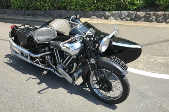 1936 Brough SS100 outfit