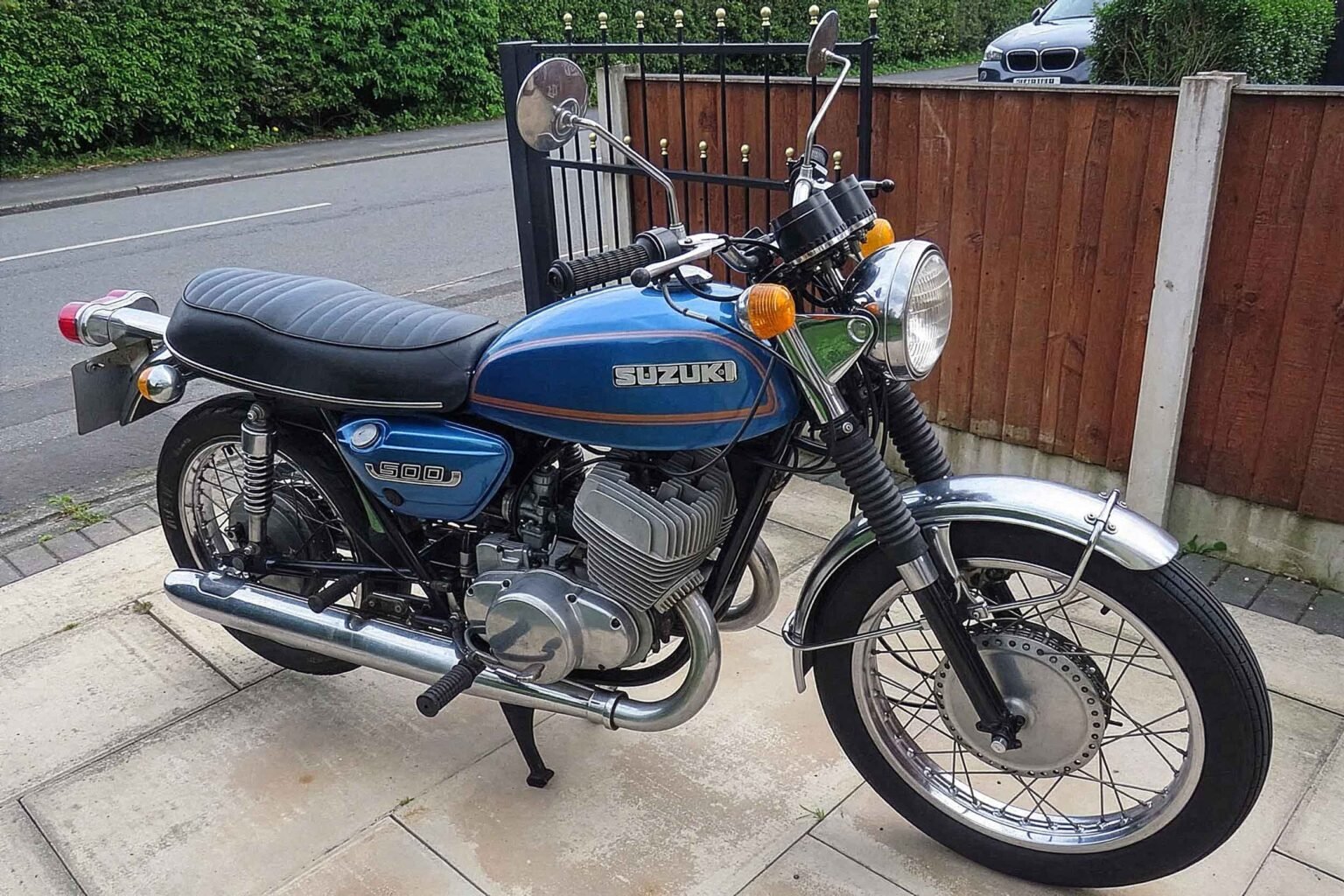 1975 Suzuki T500 on ebay for &pound;4,250 ono