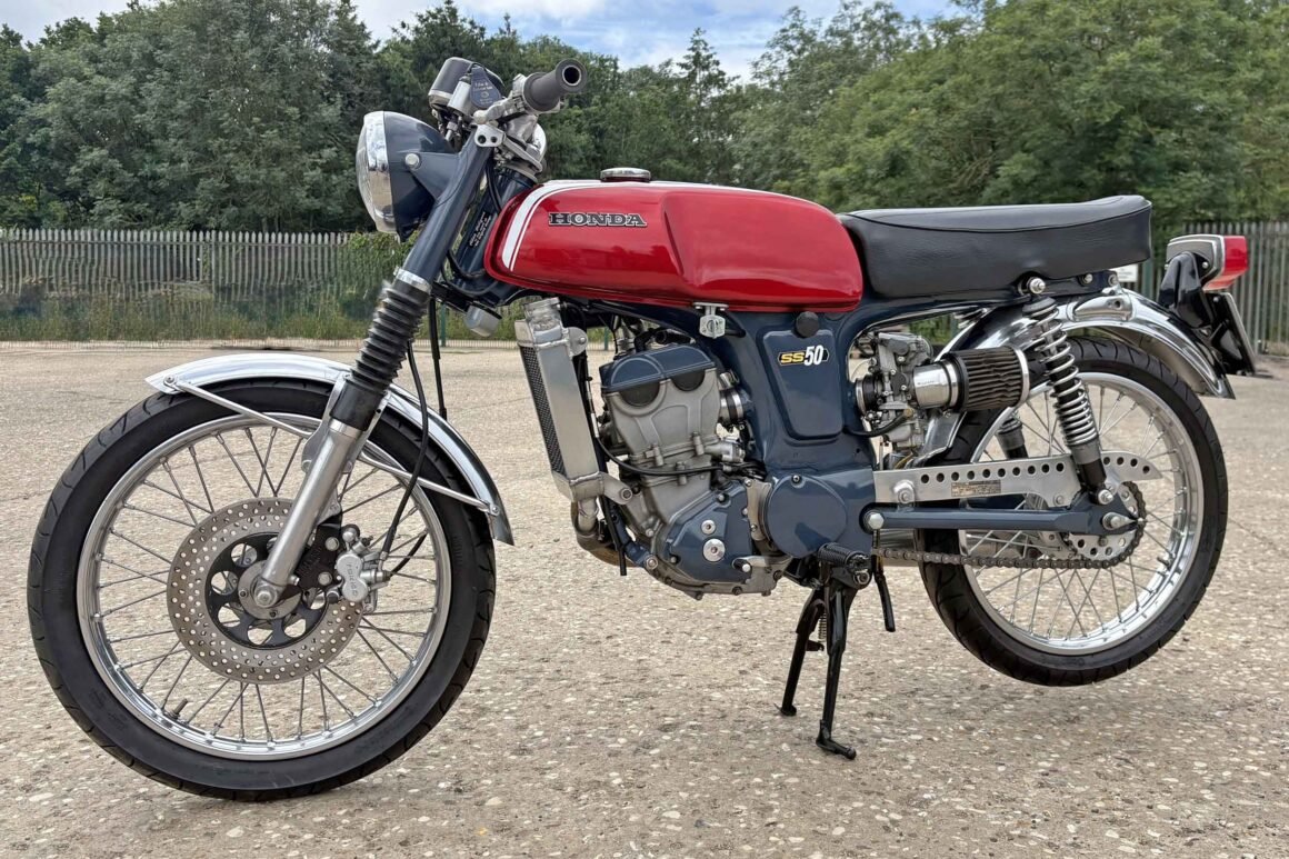 Allen Millyard's Honda-Kawasaki SS50